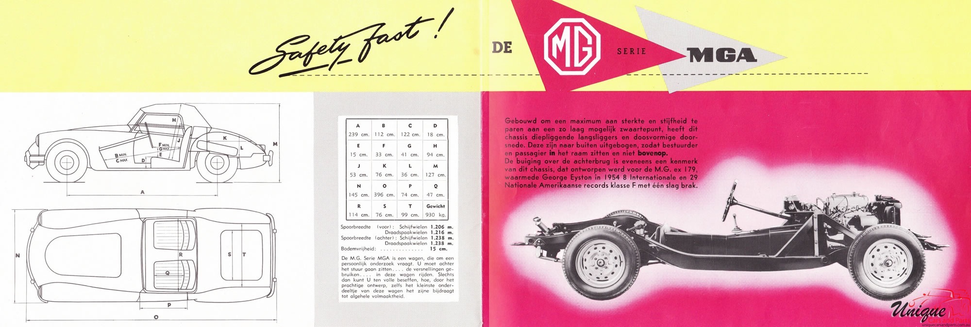 1956 MGA 1500 Brochure Page 7